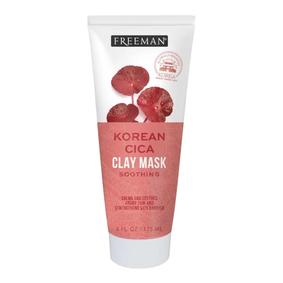 Freeman Korean Cica Clay Mask 2x175ml – Soothing & Balancing for Sensitive Skin - Image 2 of 4