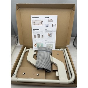 Cat Window Perch Bed Hammock w/ Zipper Foldable Steel Frame Strong Suction Cup..