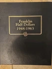 Franklin Half Dollar Set 1948-1963 P,D,S.  Some Coins Uncirculated.