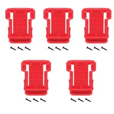 5Packs Battery Holder for Milwaukee M18 18V Mount Dock