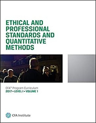 2017 CFA Program Curriculum Level Paperback