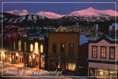 Ansichtskarte__Colorado, Stadt Breckenridge