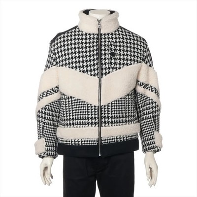 ジャケット・アウター PHENOMENON HOUNDSTOOTH STAND COLLAR JKT Phenomenon Houndstooth Wool Jacket White x Black | eBay