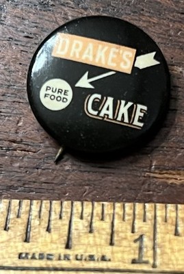 DRAKES CAKE, PURE FOOD, 7/8 in dia Backing Paper,  Bastian Brothers
