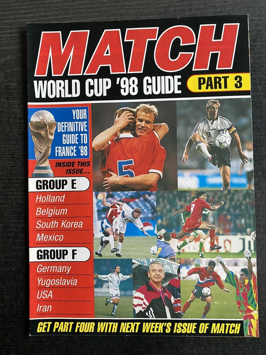 Fifa World Cup 1998 Groups