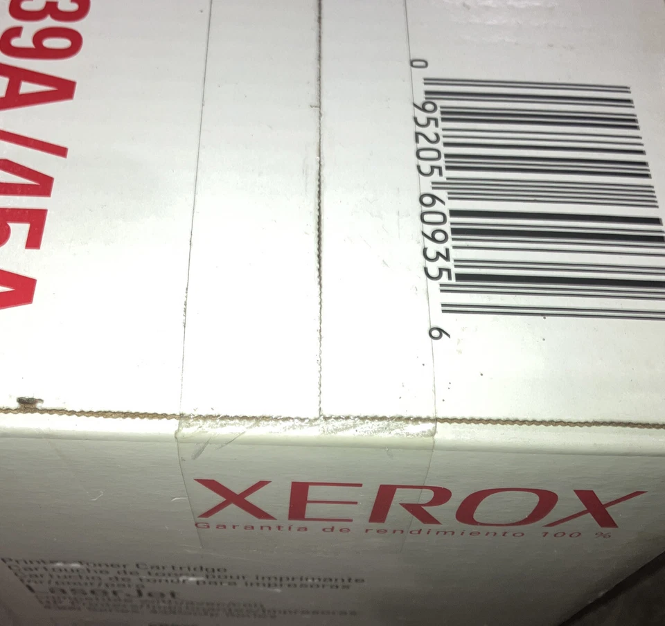 正品施乐黑色碳粉盒 HP 4300 4345 打印机 替换件 Q1339A Q5945A — 第 2/2 张图片