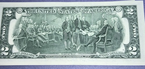 US $2 Two Dollar Bill SERIES 2003 UNCIRCULATED, EACH - Picture 4 of 4
