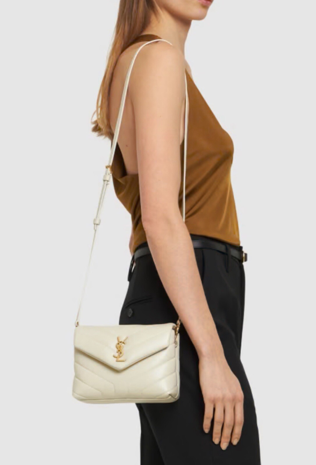 Nuova borsa a tracolla Saint Laurent YSL giocattolo LouLou in pelle mini