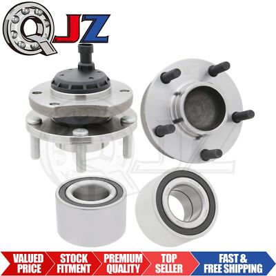 [FRONT(2)] & REAR(2)] Hub & Bearing Bundle For 2004-2006 Pontiac GTO RWD-Model