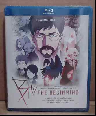 B: The Beginning Season One 1 Blu-ray + DVD Shout Factory Brand New Sealed Anime