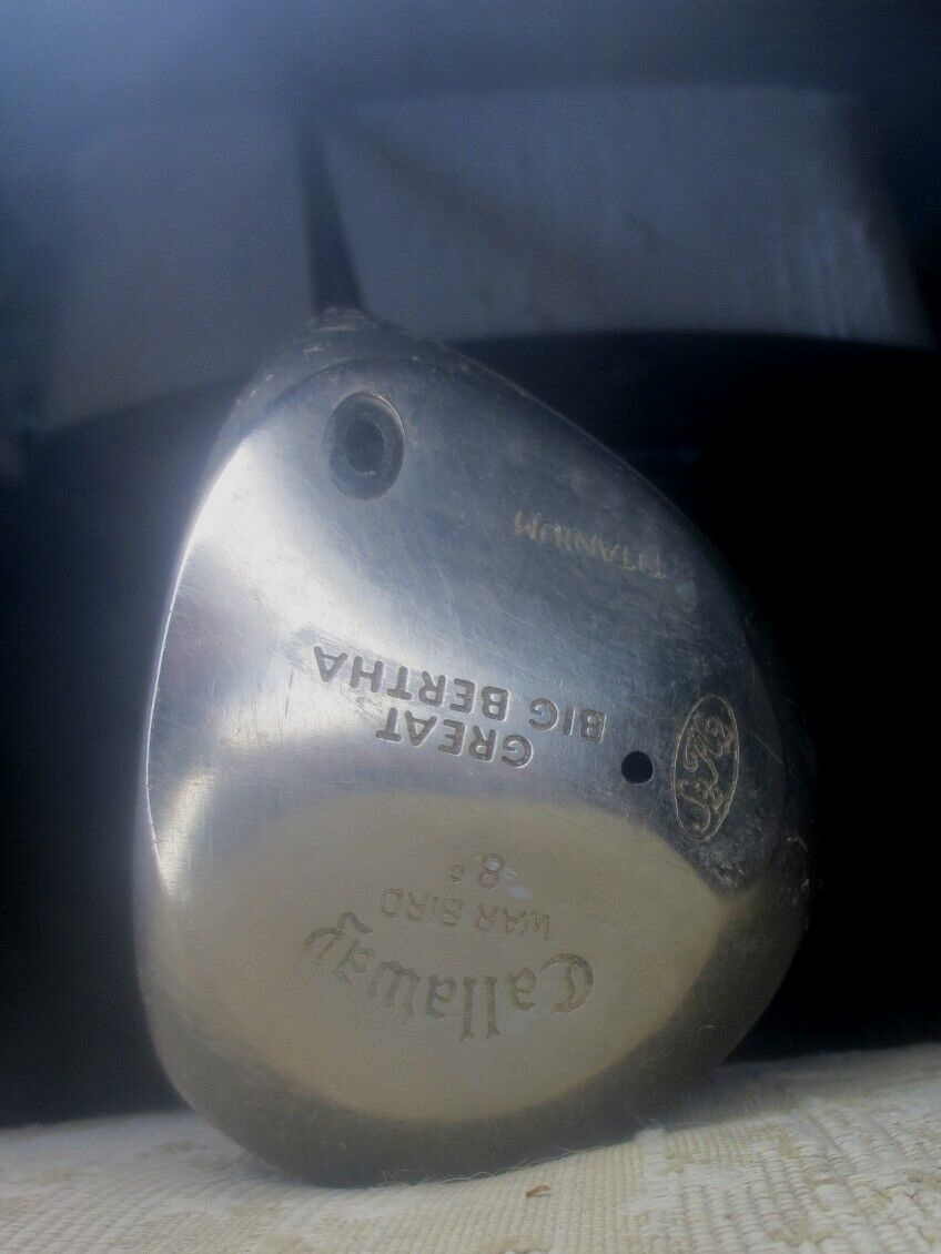 Callaway Great Big Bertha War Bird Driver 8* BB Stiff Graphite