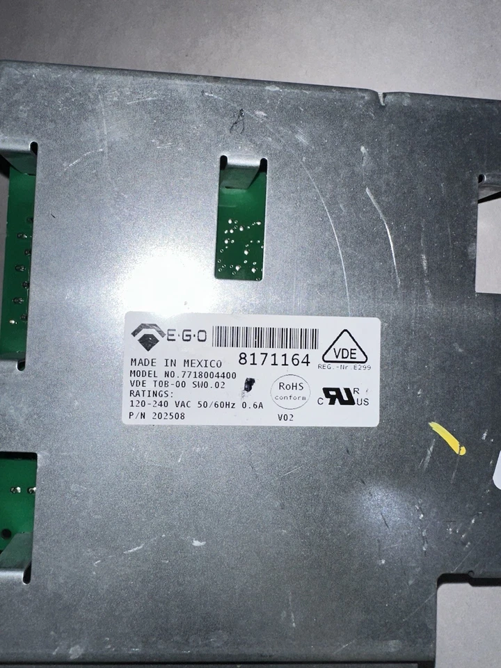 Placa de control de salida de lavadora Speed Queen 202508P 202508 Foto 3 de 3