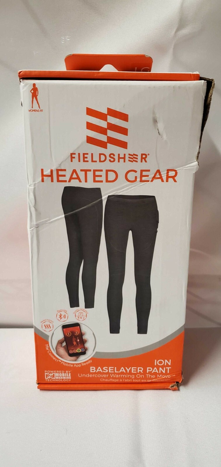mobile warming 7.4 v women's ion heated baselayer pant