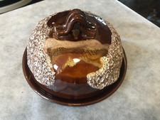 ANCIENNE CLOCHE A FROMAGE GRANITE VALLAURIS  GRAU D AGDE FAIT MAIN 14 x 24 cm