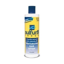 Sulfur 8 Fresh Fragrance Medicated Anti-Dandruff Moisturizing Hair Lotion 12 oz