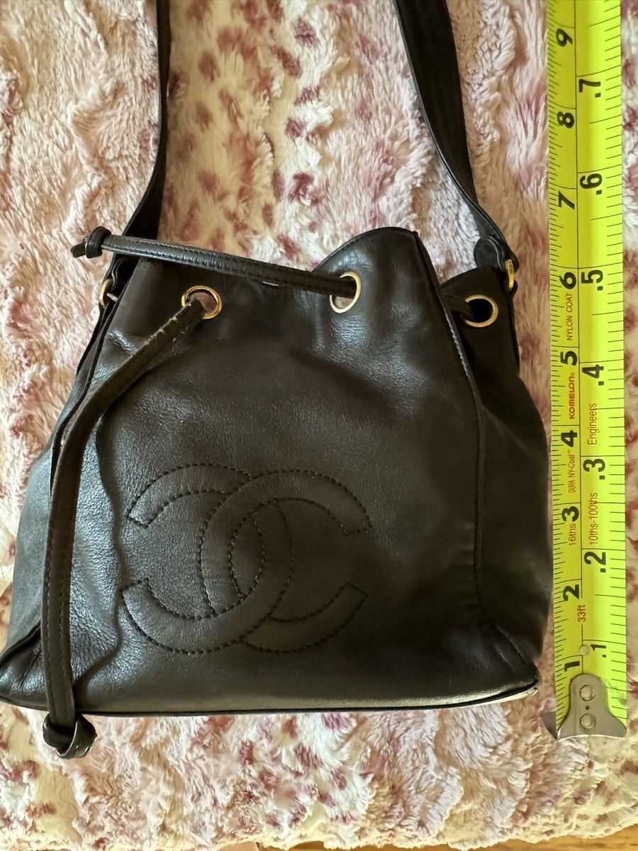 AUTHENTIC VINTAGE CHANEL BUCKET BAG | eBay