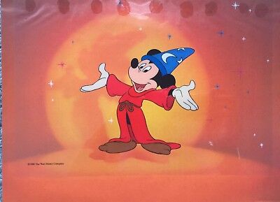 SORCERER MICKEY「ファンタジア」セル画 未開封 SORCERER MICKEY