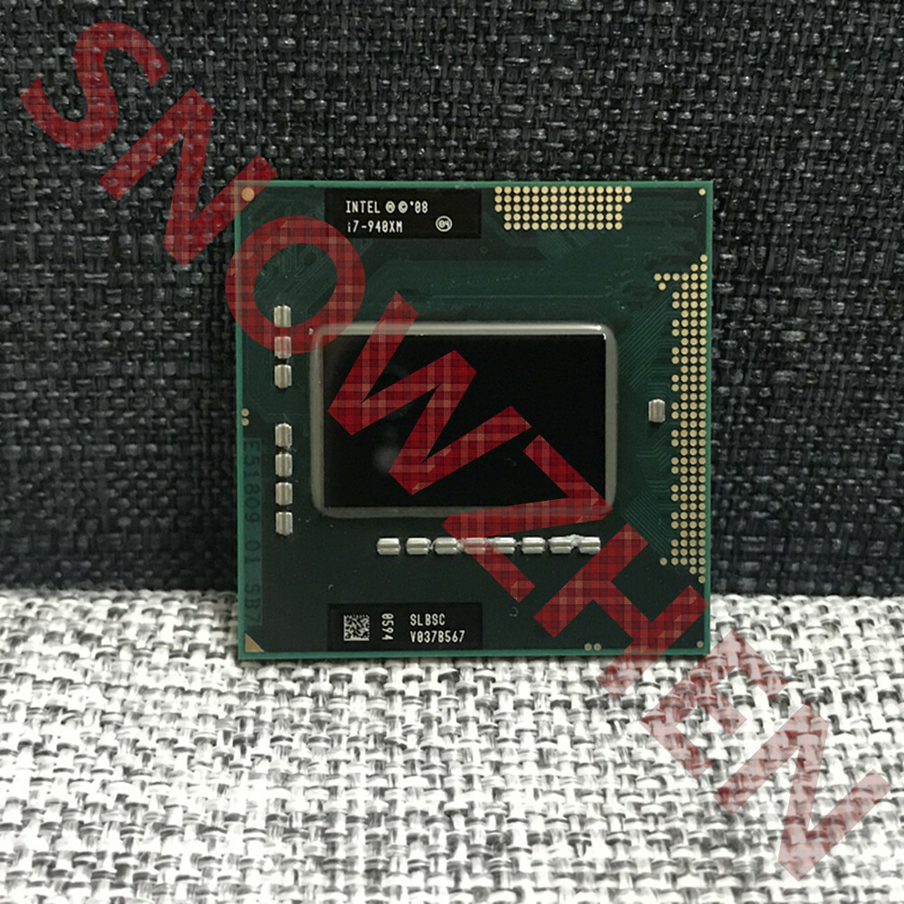 Intel Core i7-940XM CPU Quad-Core 2.13GHz 8M SLBSC 55W Socket G1