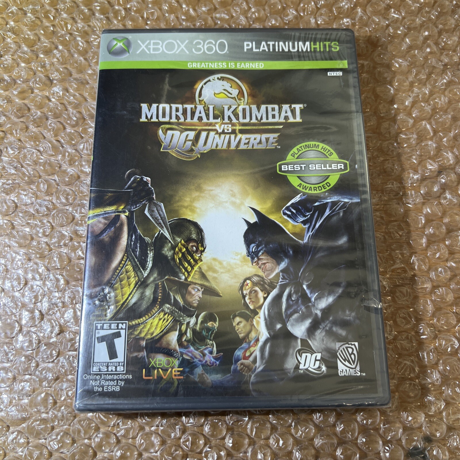 Mortal Kombat Vs Dc Universe - Xbox 360 - Bon état - Complet - Pal