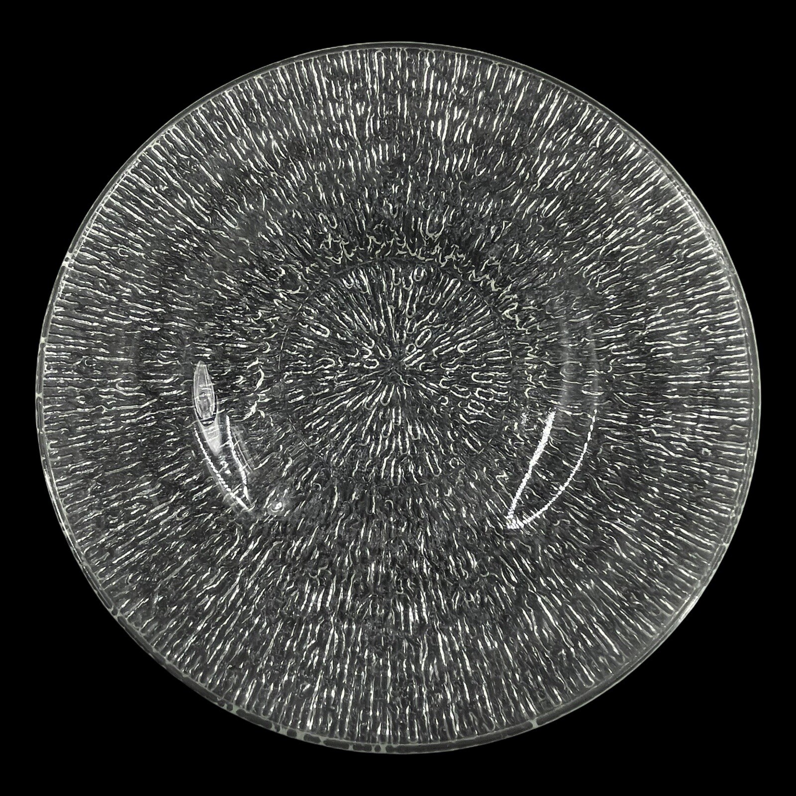 Indiana Crystal Ice Pattern Sandwich Luncheon Plate 7.5