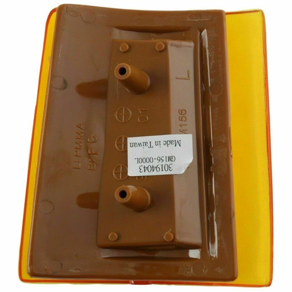 Reflector superior delantero izquierdo lado del conductor compatible con GMC C3500HD GM2550148 1994-2002 Foto 4 de 4