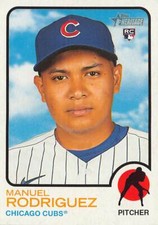 2022 TOPPS HERITAGE (#291) - MANUEL RODRIGUEZ RC