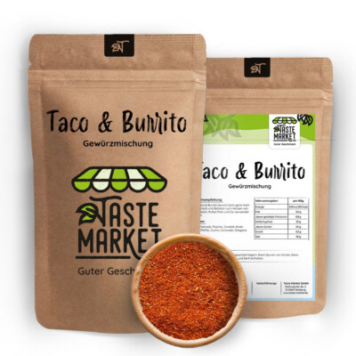 200 g Taco & Burrito Gewürz - Gewürzmischung - mexikanisches Gewürz