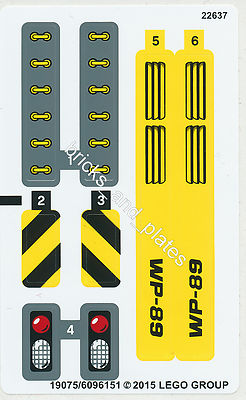LEGO  Technic Aufkleber Aufkleberbogen Sticker für 42035 Muldenkipper