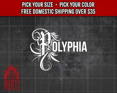 Polyphia Stickers Polyphia Decal for Car Band Logo Sticker for Laptop Progressive ...