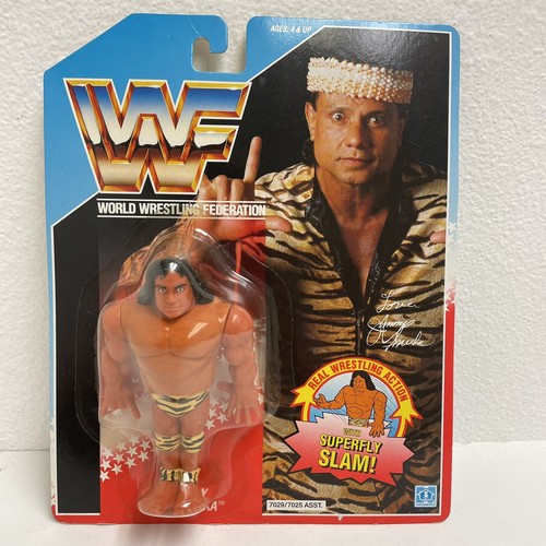 Brand New WWF Superfly Jimmy Snuka 1990 Titan Spor...