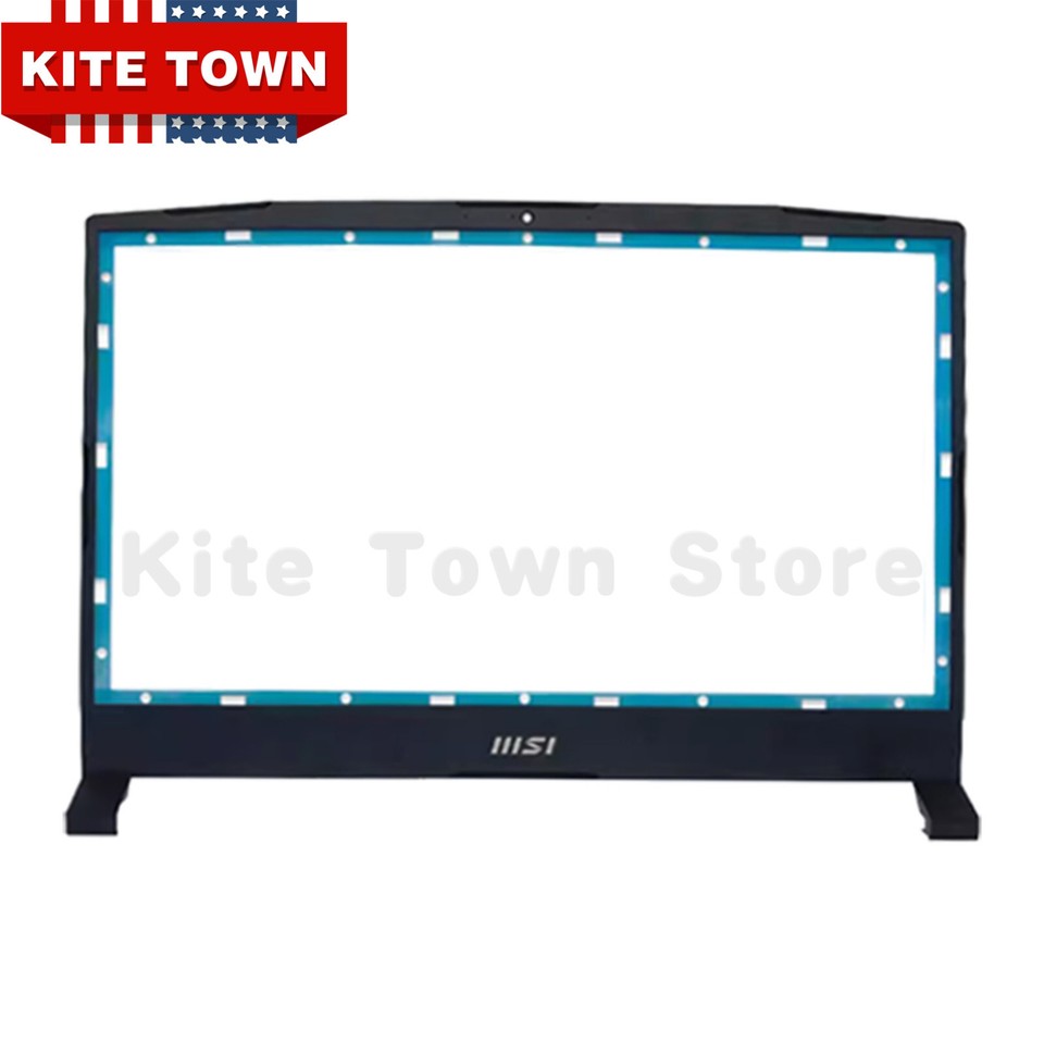 Cover Posteriore LCD Per MSI Katana GF66 11UE/11UG – MS-1581/1582, Colore Nero, Ricambio Originale