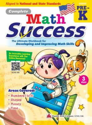 Complete Math Success Preschool - Learning Workbook For Preschool Grade Student