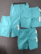 Wonder Nation 4-Pack kids Blue Tough Core Shorts Comfort Waist XXL 18