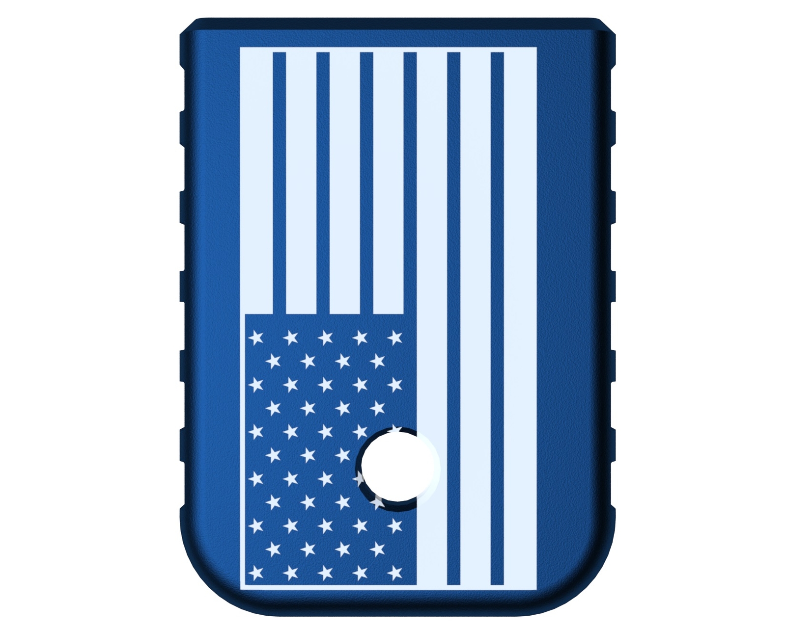Rowe Tactical Mag Base Plate for Glock Gen 1-5  - (Straight) US Flag Vertical