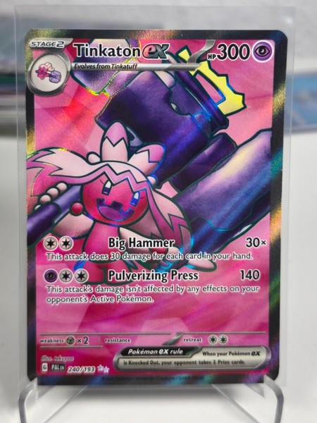 tinkaton ex 240/193 Pokemon Mint TCG English Paldea