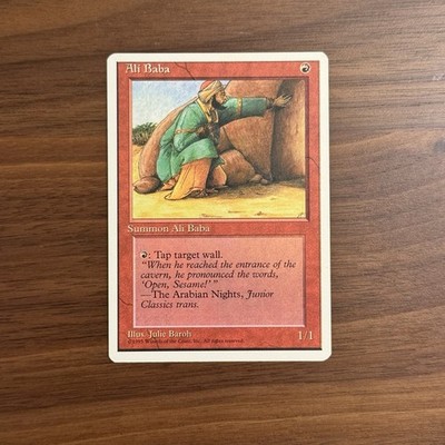 Ali Baba NM/VLP 4th Edition Core Set 1995 Magic the Gathering MTG TCG