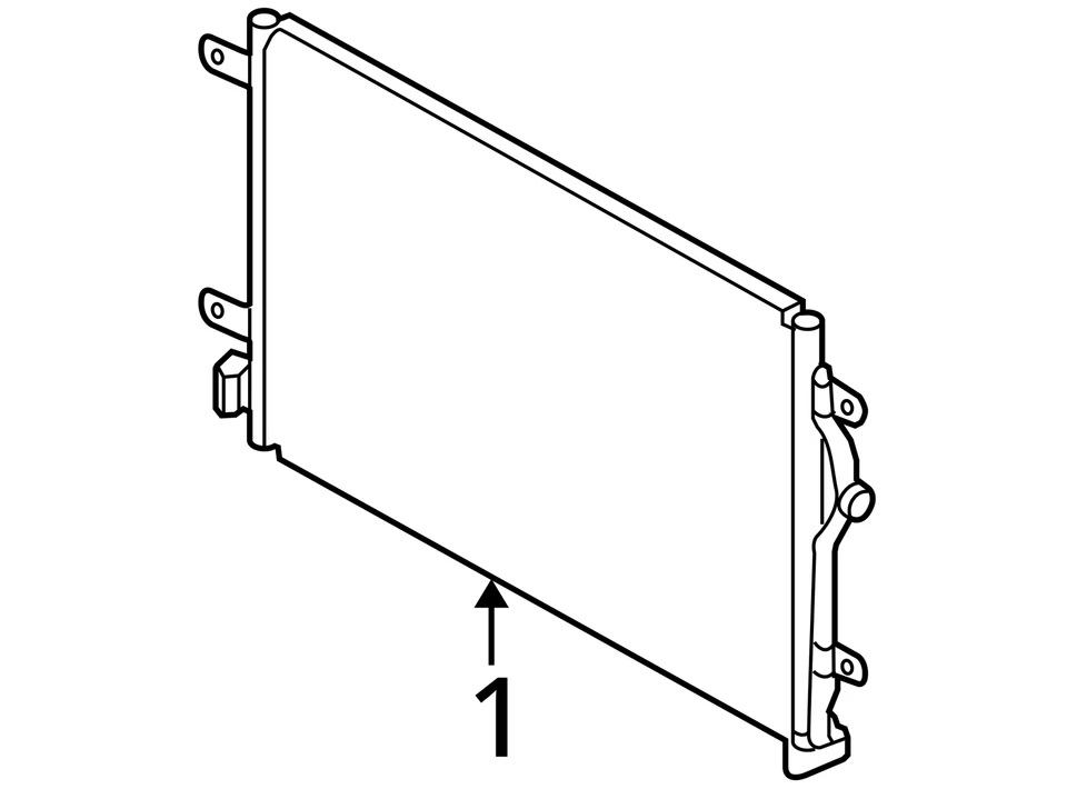 Condensador de CA convertible para 04-06 AUDI S4 5216042 Foto 4 de 4
