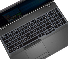Keyboard Cover Skin for Dell Latitude 5500 5501 5510 5511 15.6 Inch Laptop and D