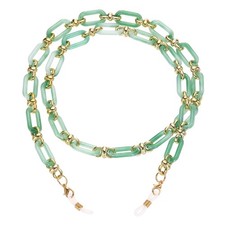 Acrylic Glasses Chain Eyeglass Chain Holder Strap Chains Light Green