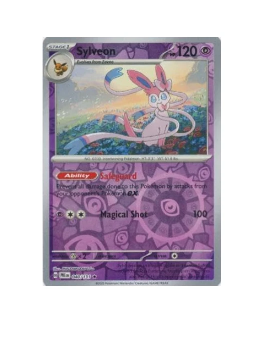 rare sylveon pokemon card PSA 10 Sylveon ex Prismatic Evolutions #041 Pokemon card – GorillaTCG main image 1