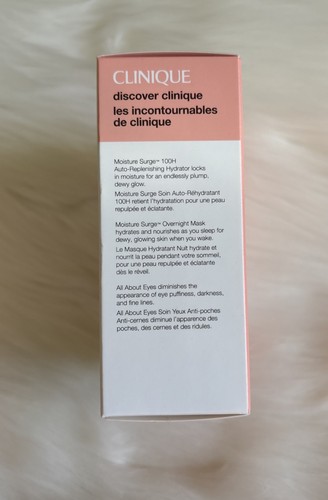 2 x CLINIQUE Discover Clinique 3 Piece Set - Moisture Surge ~ NIB - Picture 6 of 6