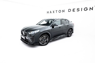 Maxton Design Seitenschweller Ansatz (Paar) passend für BMW X2 M35i U10 schwarz