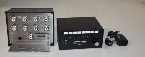 AMERITRON RCS-10 8 POSITION REMOTE COAX SWITCH! **NEW**