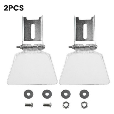 2pcs Replacement Guard Bench Grinder Eye Protection Safety Shields With Bracket