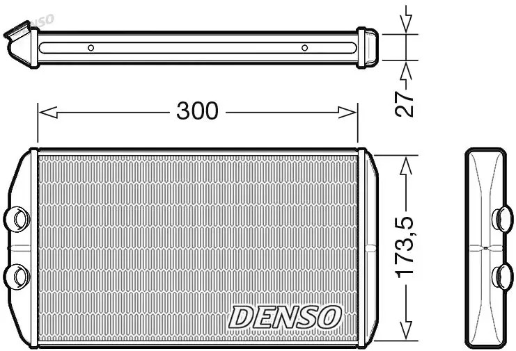 DENSO DRR12008 Heat Exchanger, interior heating for ,IVECO - Image 8