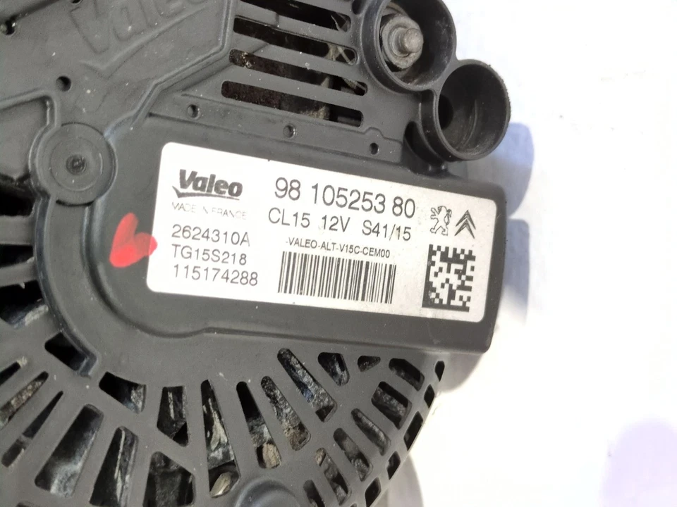 9810525380 ALTERNADOR / 98 105253 80 / 190035 PARA CITROËN BERLINGO CAJA/CHASIS - Imagen 4 de 4