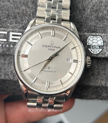 CERTINA DS AUTOMATIC CAIMANO Powermatic 80 Mens Watch 41mm RRP £755