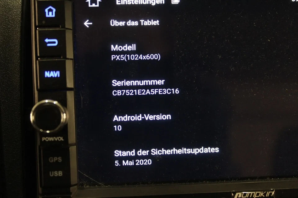 Pumpkin 10.1 Zoll 2-Din Android 10 Radio GPS Navi USB Navigation - Bild 4 von 4