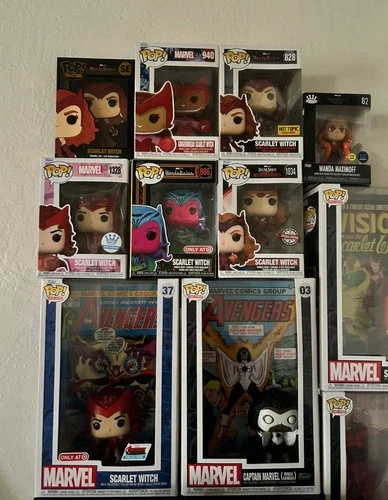 Funko Pop! Marvel Scarlet Witch Exclusive Collectible Figures