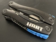 HART 9-in-1 MULTI-TOOL KNIFE PLIERS Screwdriver Saw File